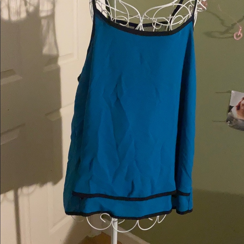 Pretty blue tank
